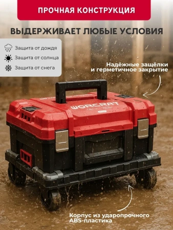 Ящик для инструментов WORCRAFT XCUBE100