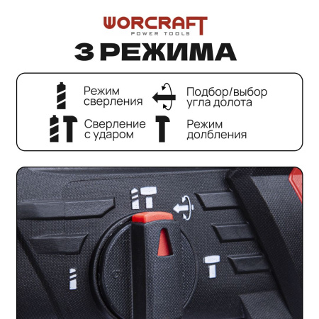 Перфоратор электрический 1050Вт , 4800 уд/мин, система SDS+