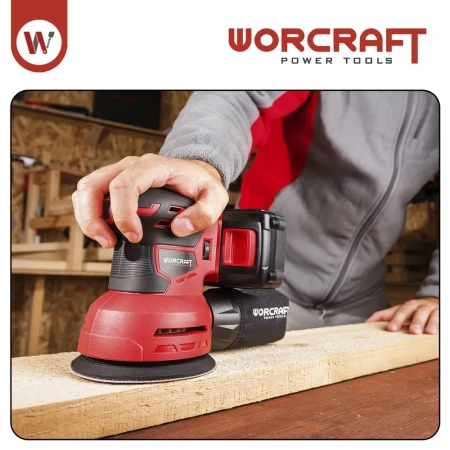 Шлифовальная машинка эксцентриковая аккумуляторная 125 12000 об/мин, 500Вт /Без АКБ и СЗУ