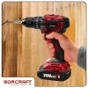 Шуруповерт дрель аккумуляторный бесщеточный 2 АКБ WORCRAFT