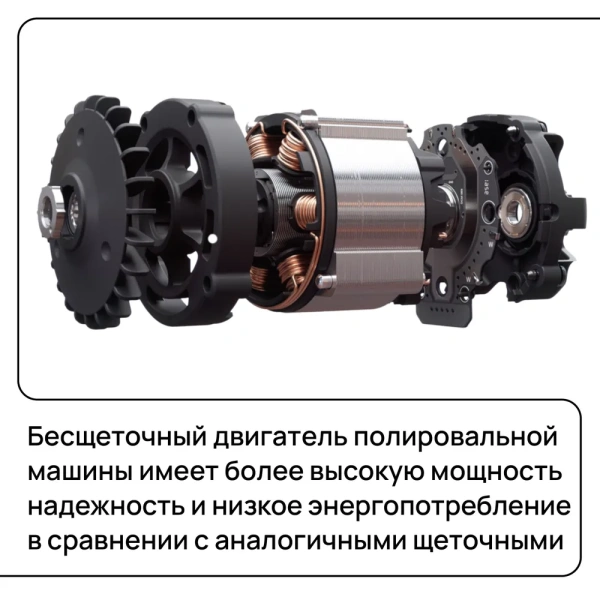 Полировальная машинка для автомобиля (Без АКБ)