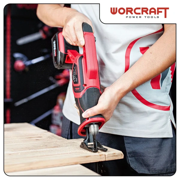 Сабельная пила аккумуляторная Worcraft (Без АКБ)