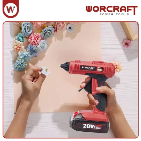 Клеевой пистолет аккумуляторный Worcraft